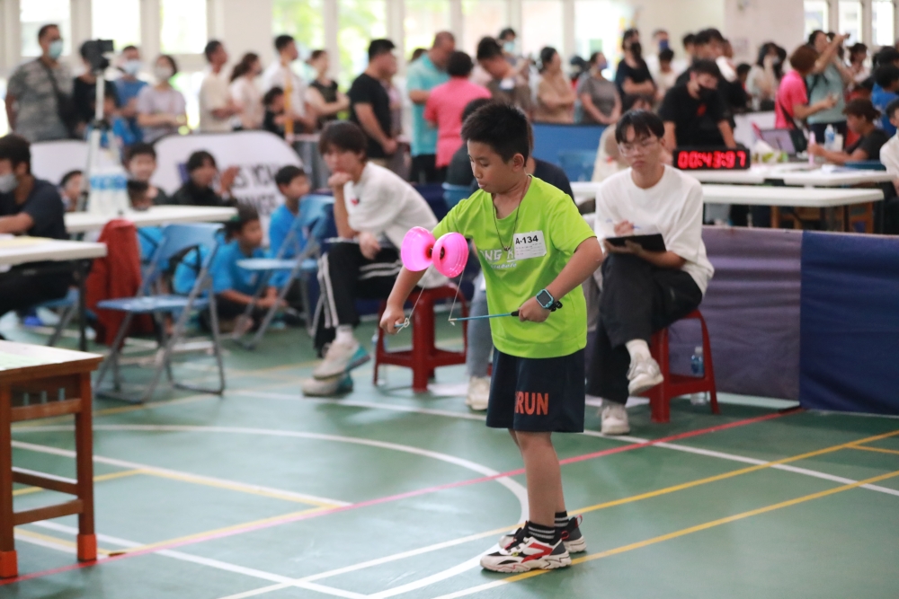 今天共有一千五百人參賽，盛況空前（國立臺南大學提供）。