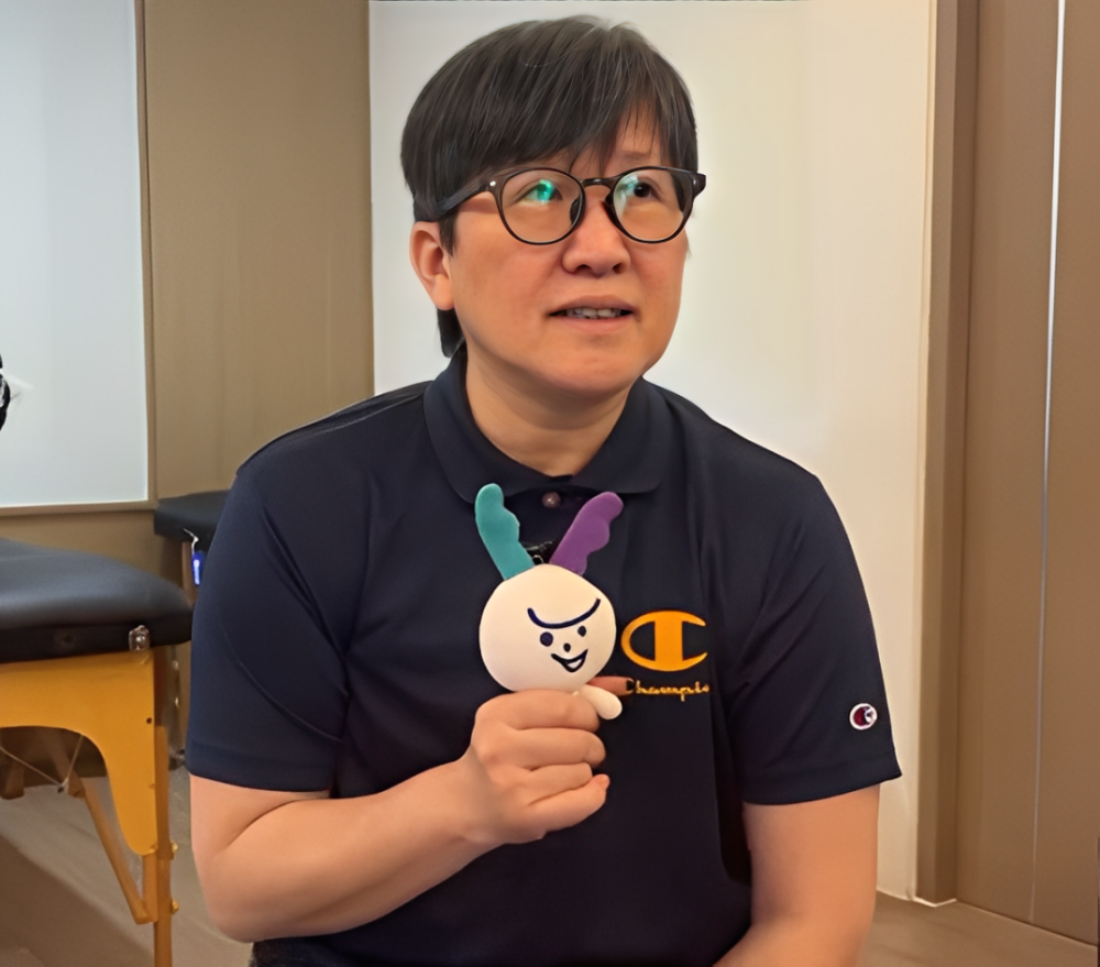 ​彭麗貞老師是楊天放老師門下唯一的女弟子。許靜玟／攝影。