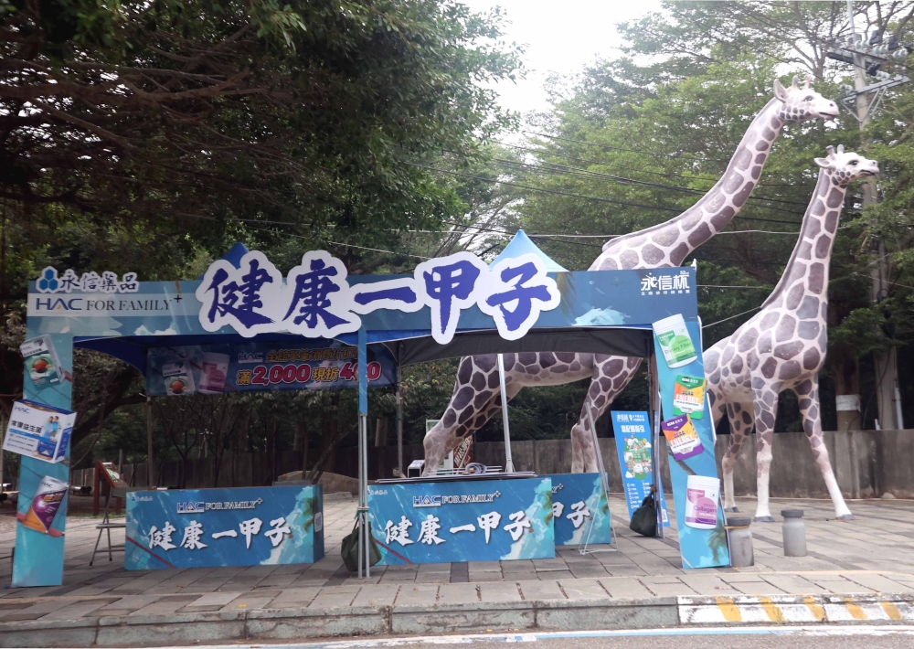 第52屆永信杯排球賽明天開打，希望大家一起運動、一起健康一甲子。林嘉欣／攝影。