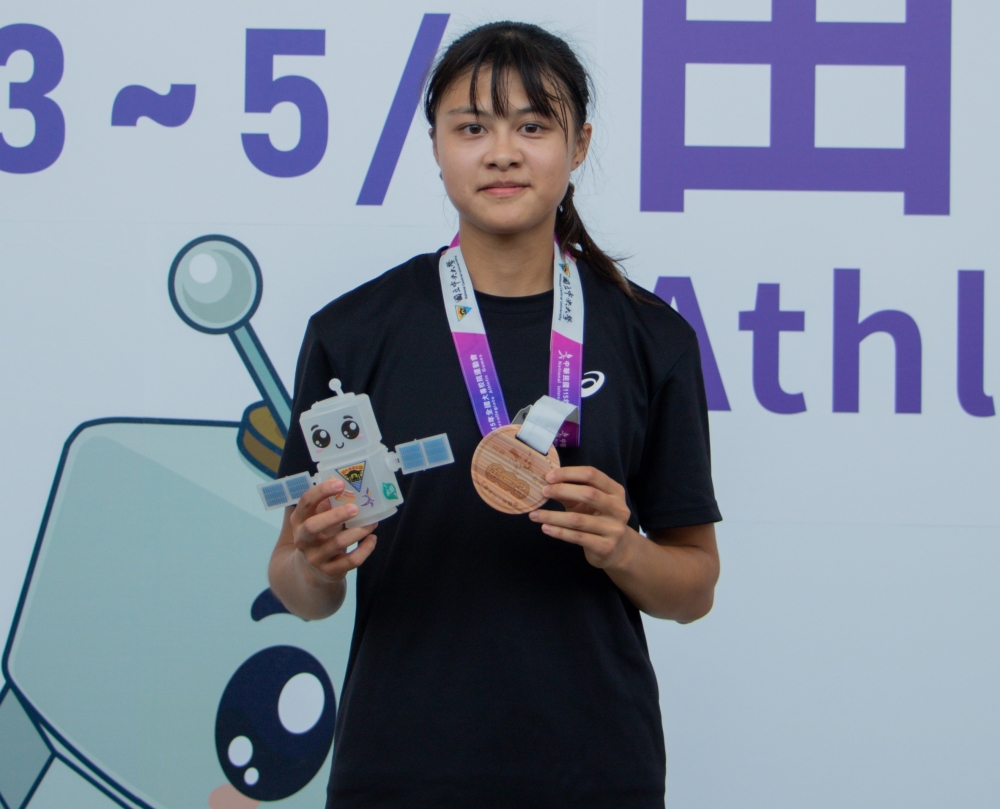 徐利泙勇奪一般女200公尺金牌。許靜玟／攝影。