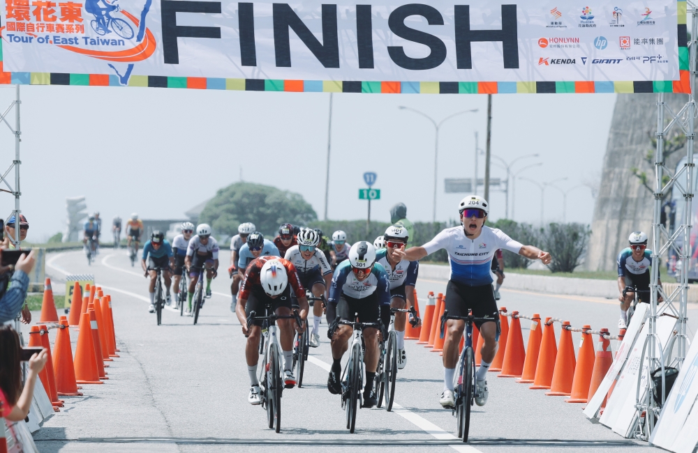 環花東公路賽第二站許仕儒稱王。