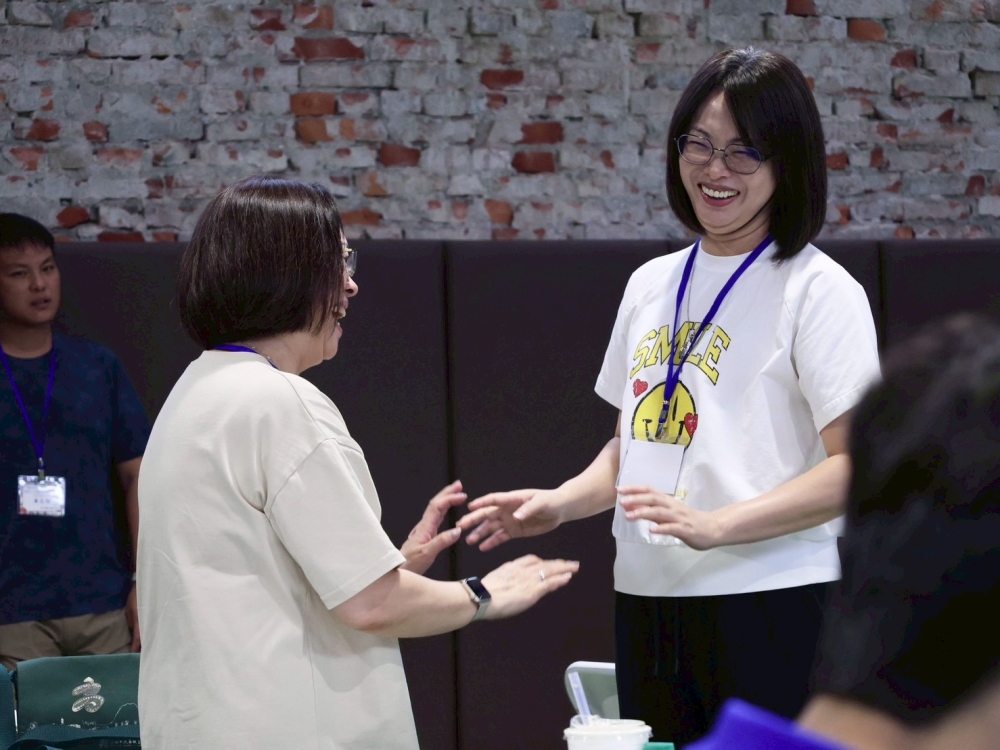 課程中學員間互動良好氣氛相當熱絡。國立體育大學／提供。