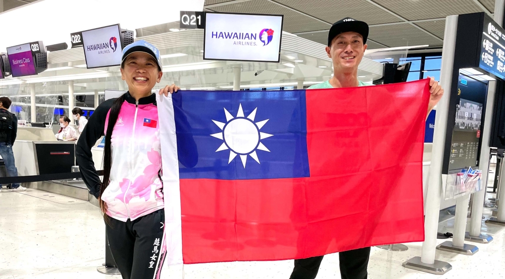 楊皇蘭是首位獲邀參加自我超越3100英里賽的亞洲女性跑者。楊皇蘭提供。下同。