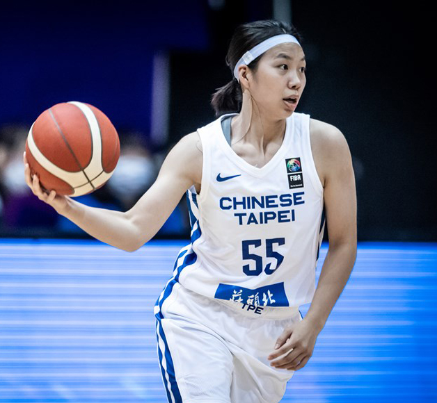 中華隊後衛彭曉彤對中國攻下全隊最高的15分。取自FIBA官網。