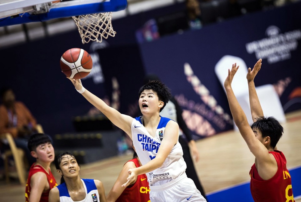 中華隊游沁樺攻守俱佳。FIBA提供。下同。