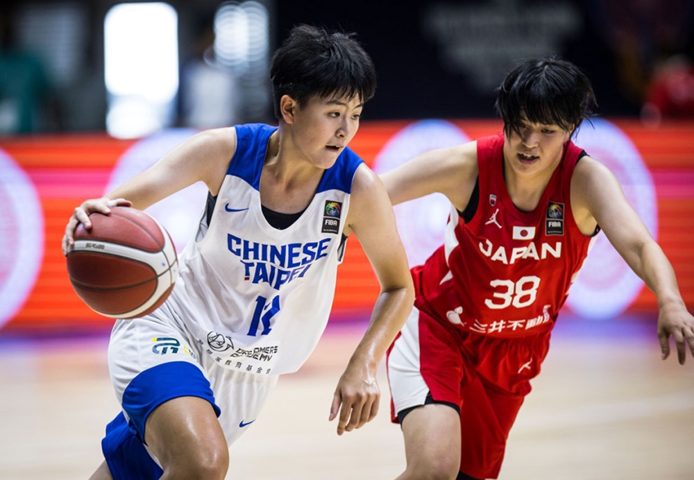 中華隊游沁樺7分、11籃板。FIBA提供，下同。