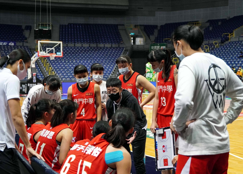 普門新科菜鳥教練李宜瑄執教生涯第一勝。