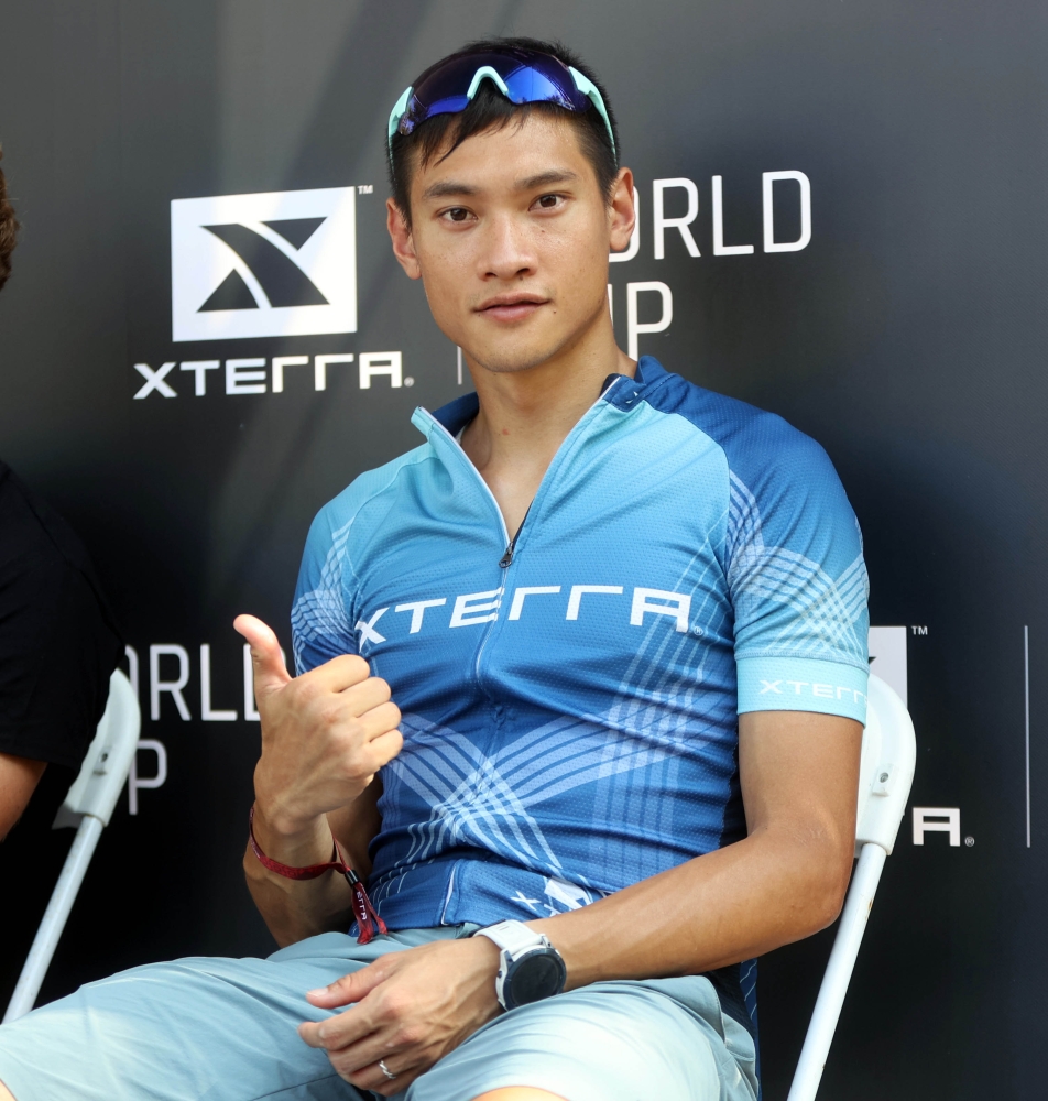 去年XTERRA越野三項國內組冠軍江晏慶。XTERRA Taiwan提供。