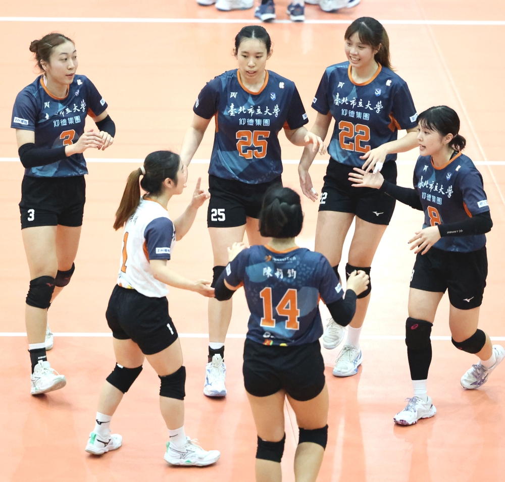 臺北市大6連勝。林嘉欣／攝影。