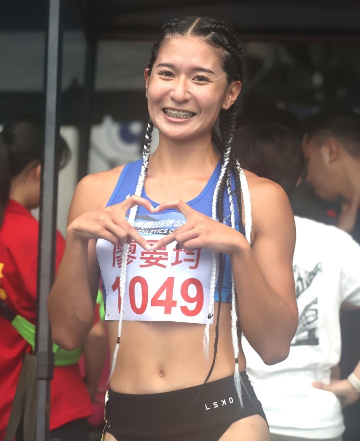 廖晏均60公尺7秒30奪銀再破懸31年全國紀錄。資料照片林嘉欣／攝影。