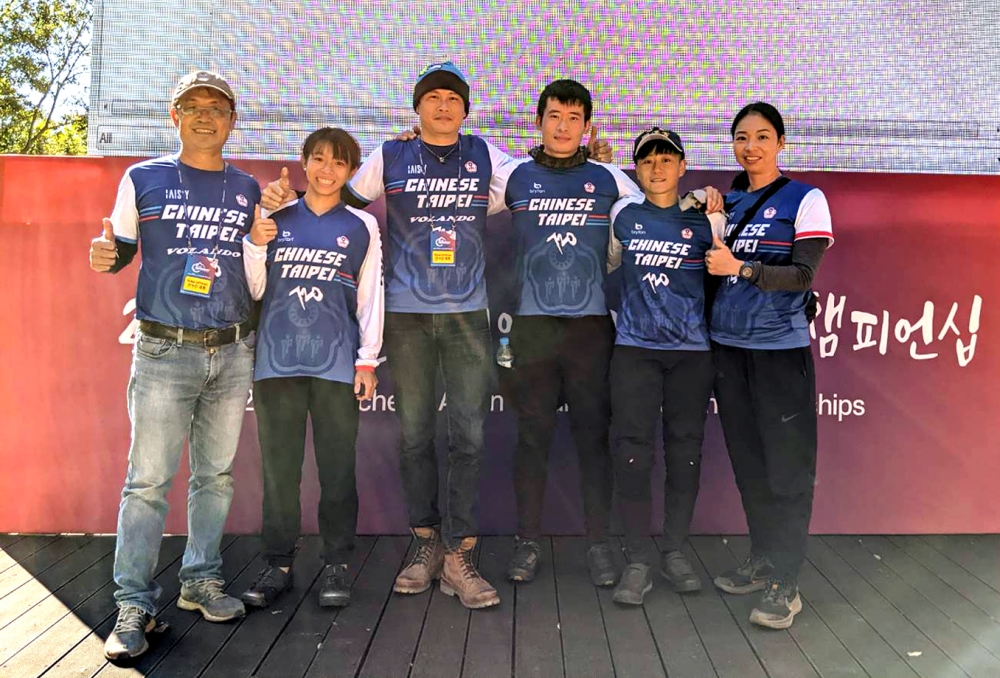 中華隊在亞洲登山車錦標賽一日內進帳2金1銀。