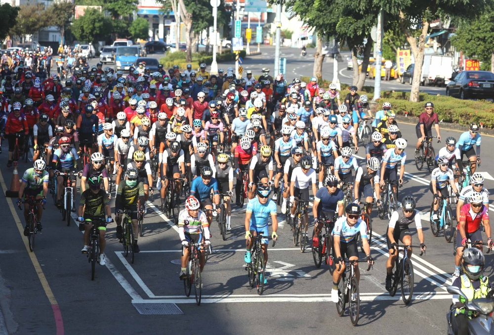 2023南投世紀百K自行車挑戰暨草屯人文巡騎。中華民國自行車騎士協會提供。