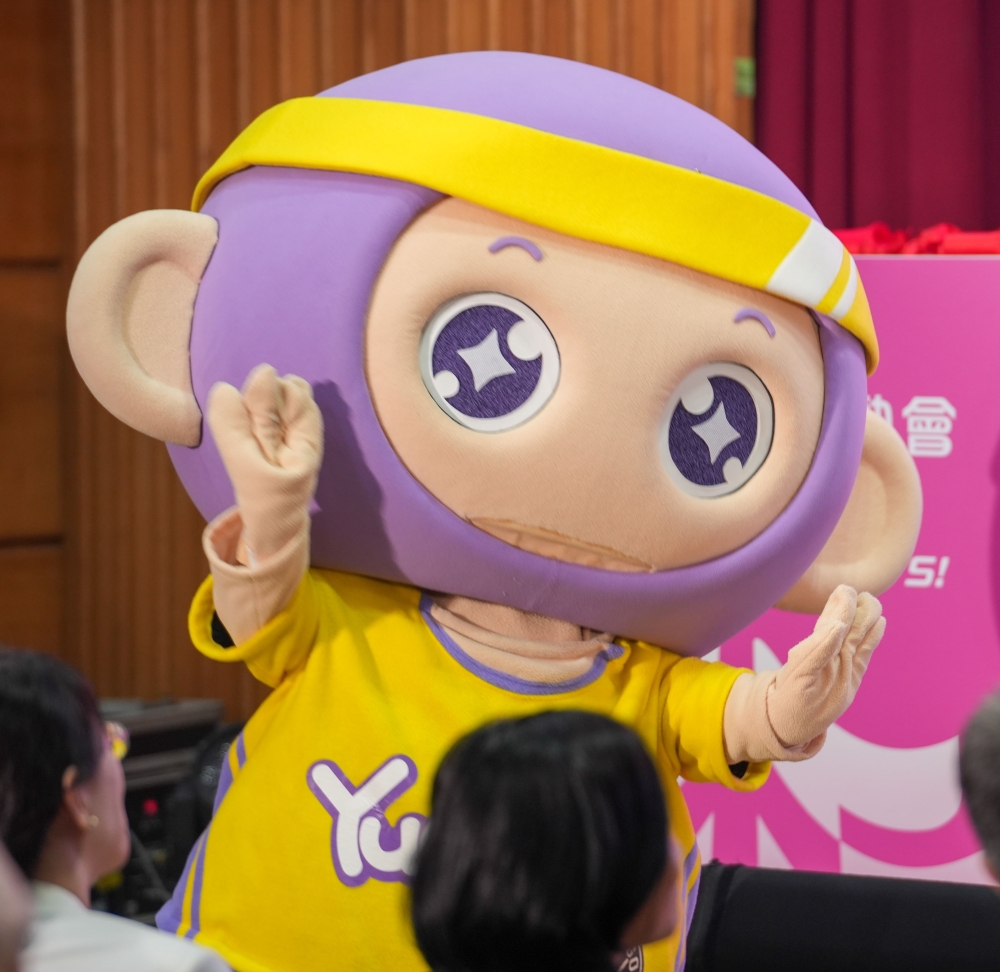 115全民運吉祥物。圖／運動部全民運動署提供。