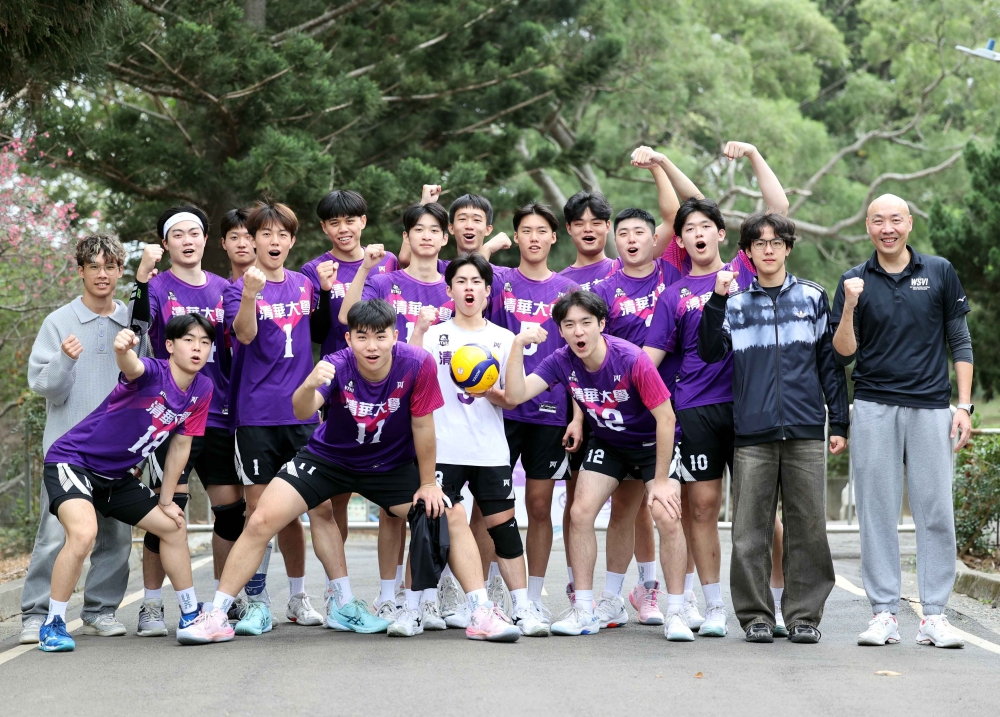 清華大學3：1勝陽明交大超嗨。林嘉欣／攝影。