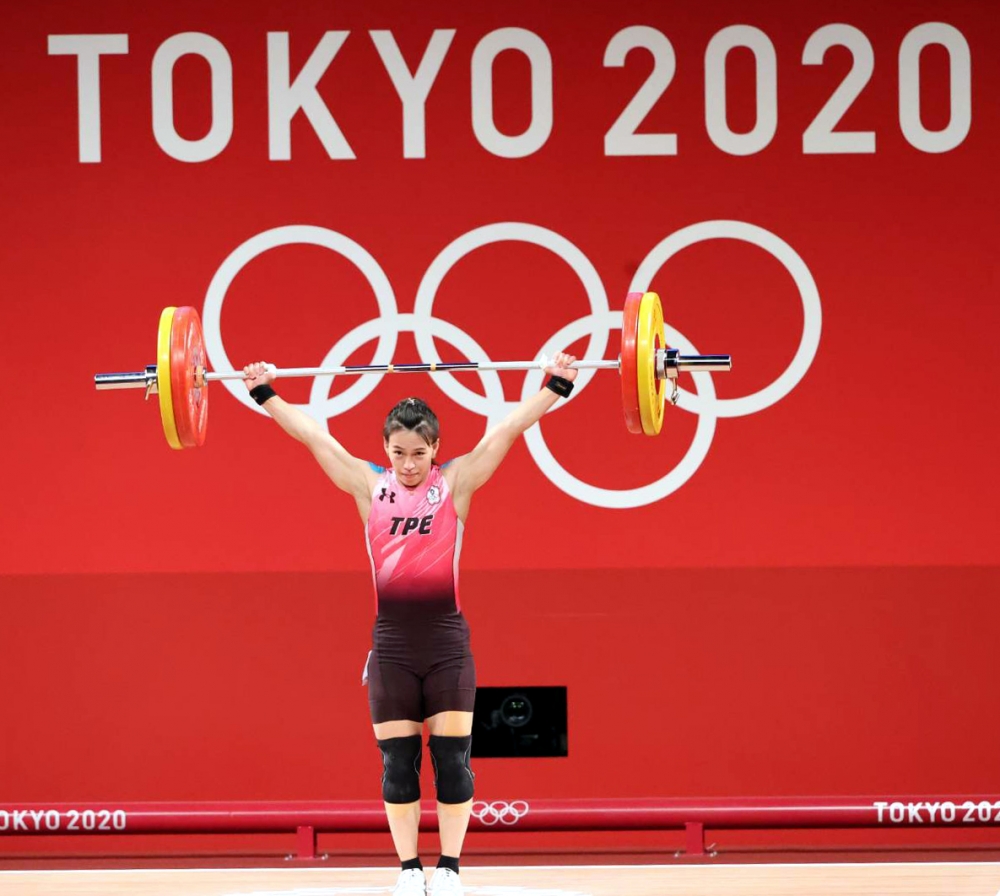 東京奧運舉重金牌郭婞淳是阿美族。體育署／提供。