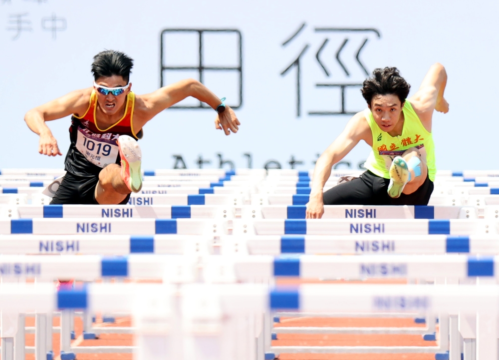 林翊凱(右)全大運二連霸。林嘉欣／攝影。