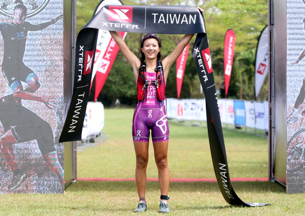 王千由勇奪2022 XTERRA Taiwan越野三項女子組冠軍。