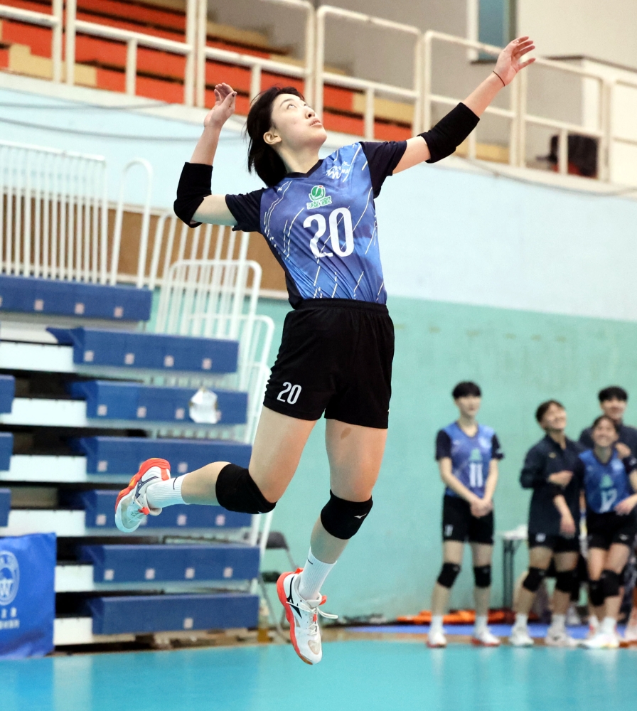 臺灣師大張稦豈得20分。林嘉欣／攝影。