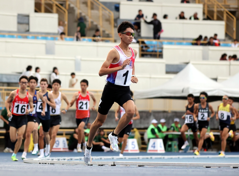 王誠宇一騎絕塵破大會。林嘉欣／攝影。