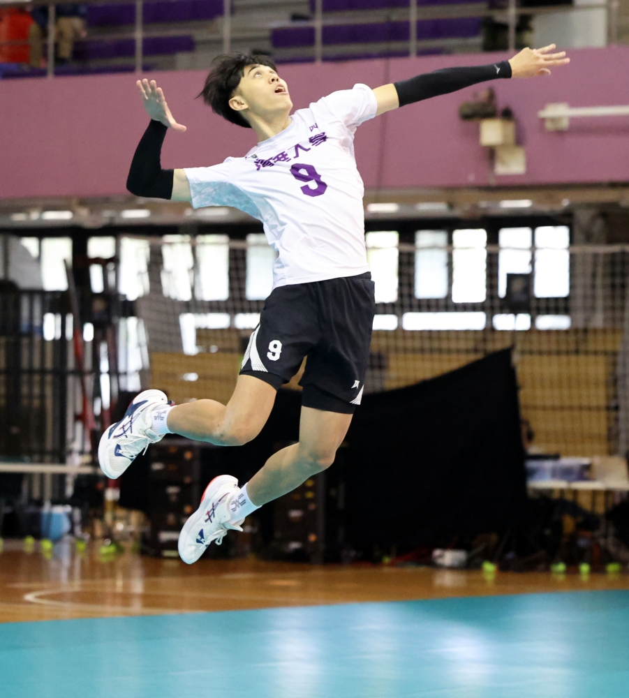 清大羅文夆31分。林嘉欣／攝影。