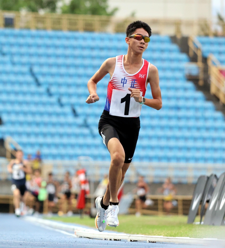 王誠宇一騎絕塵破大會。林嘉欣／攝影。