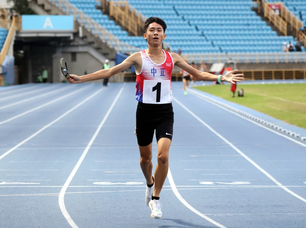 王誠宇一騎絕塵破大會。林嘉欣／攝影。