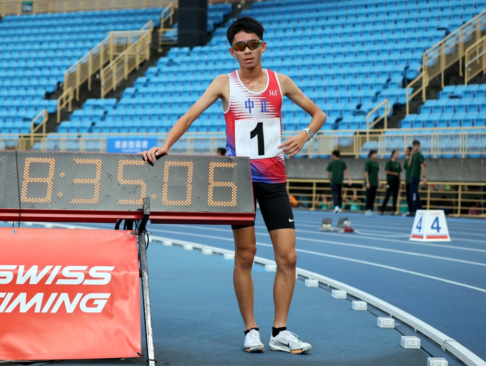 王誠宇一騎絕塵破大會。林嘉欣／攝影。