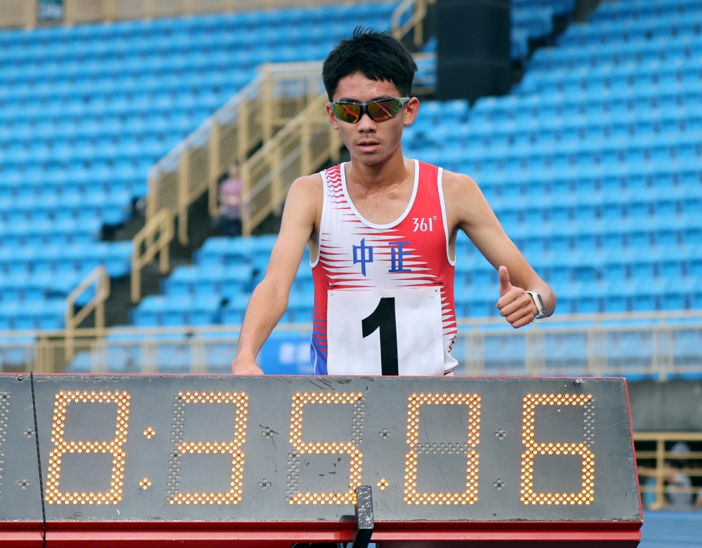 王誠宇一騎絕塵破大會。林嘉欣／攝影。