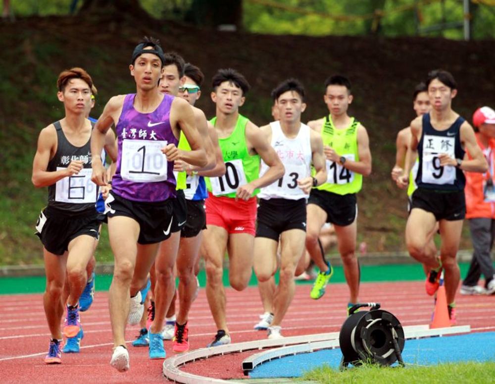 以長跑選手為對象的「長明賞」票選活動今天開跑！林嘉欣／攝影。