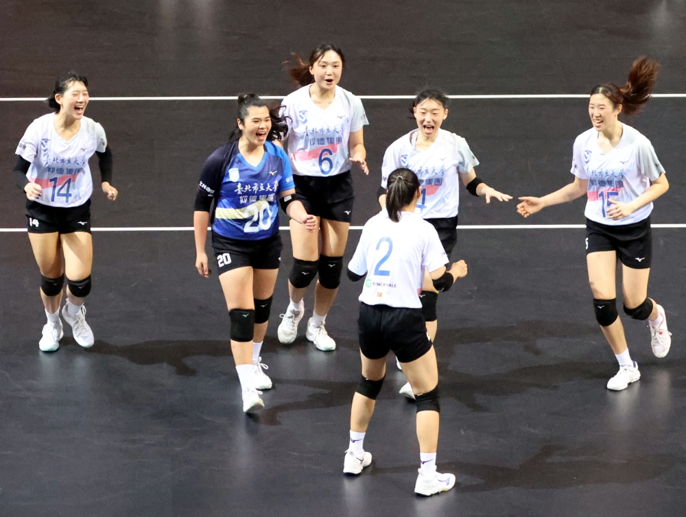 北市大喜收六年內第五冠。林嘉欣/攝影。