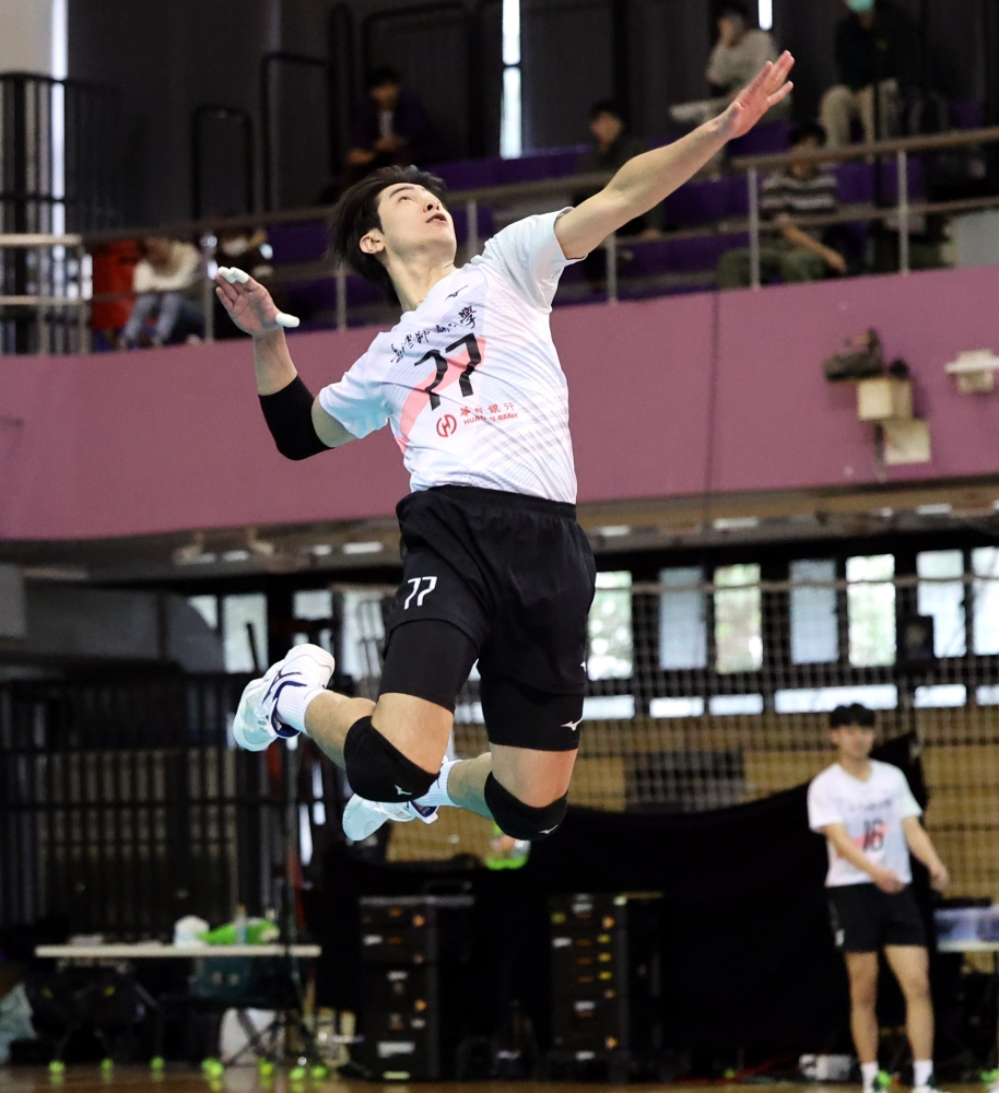 臺灣師大温逸凱得12分。林嘉欣／攝影。