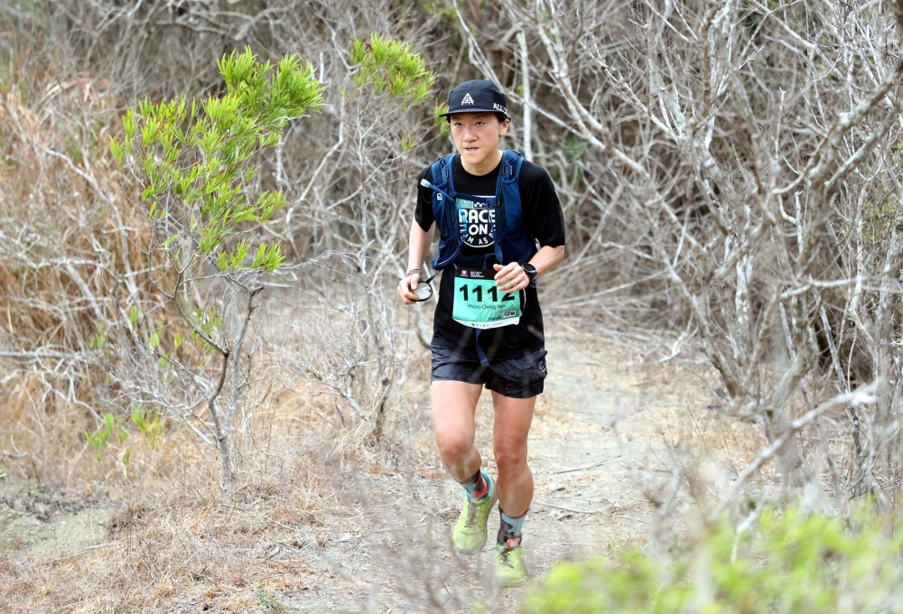 越野跑35K女子組第三、國內最佳閻曉晴。XTERRA Taiwan提供。