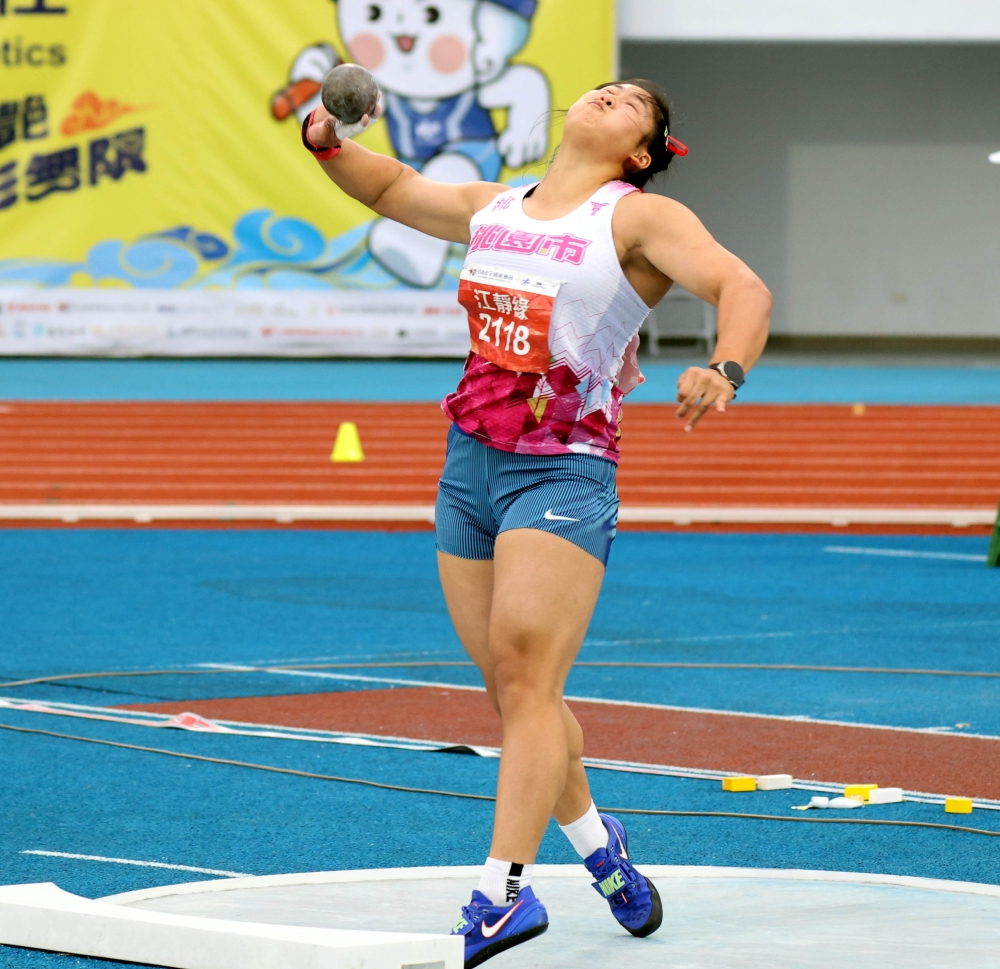 江靜緣18.08破全國再達亞運劍指奧運。林嘉欣／攝影。