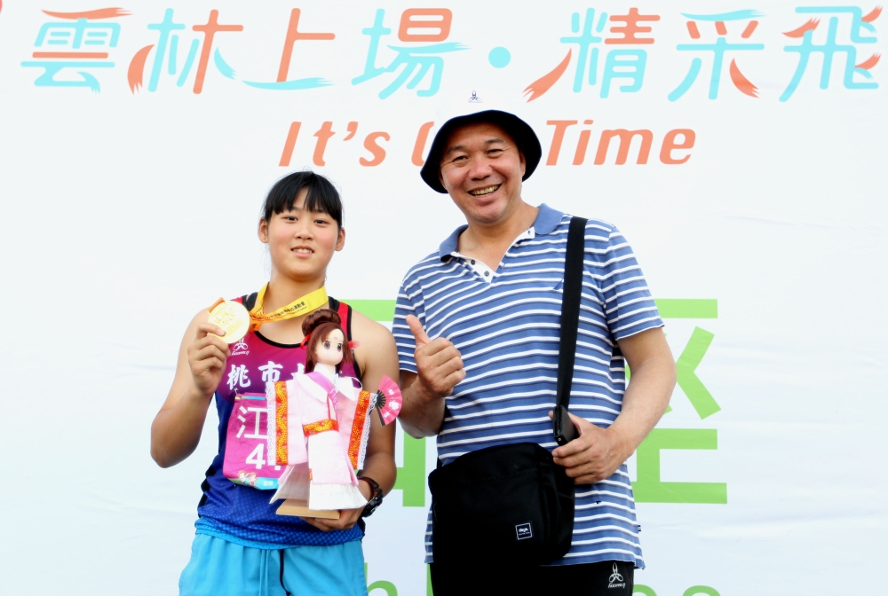 江靜緣和呂景義。林嘉欣／攝影。