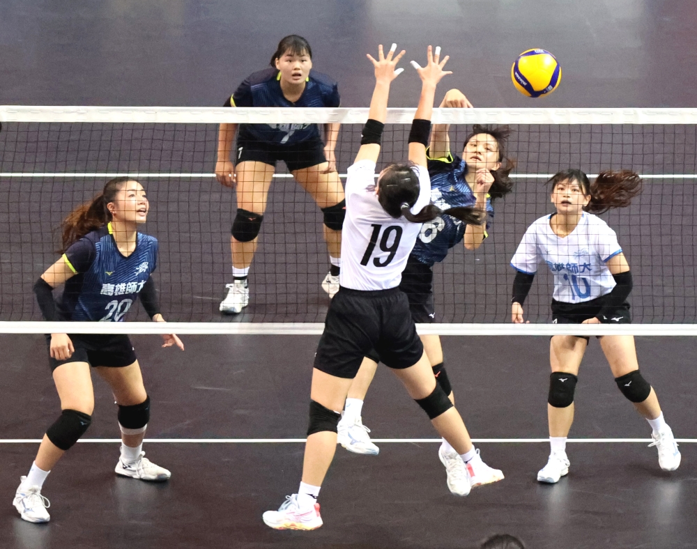 高師大攻擊犀利。林嘉欣／攝影。