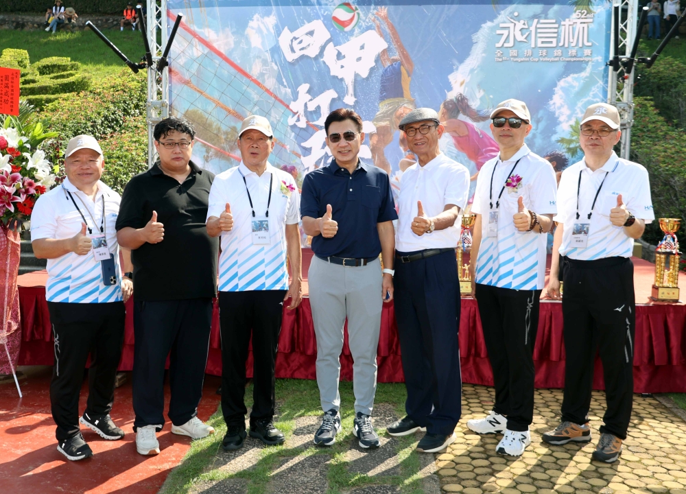 永信杯排球賽將續在鐵砧山寫傳奇。林嘉欣／攝影。