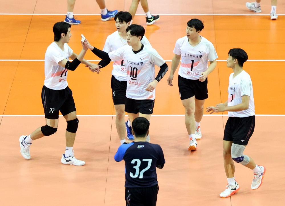 臺灣師大10連勝。林嘉欣／攝影。