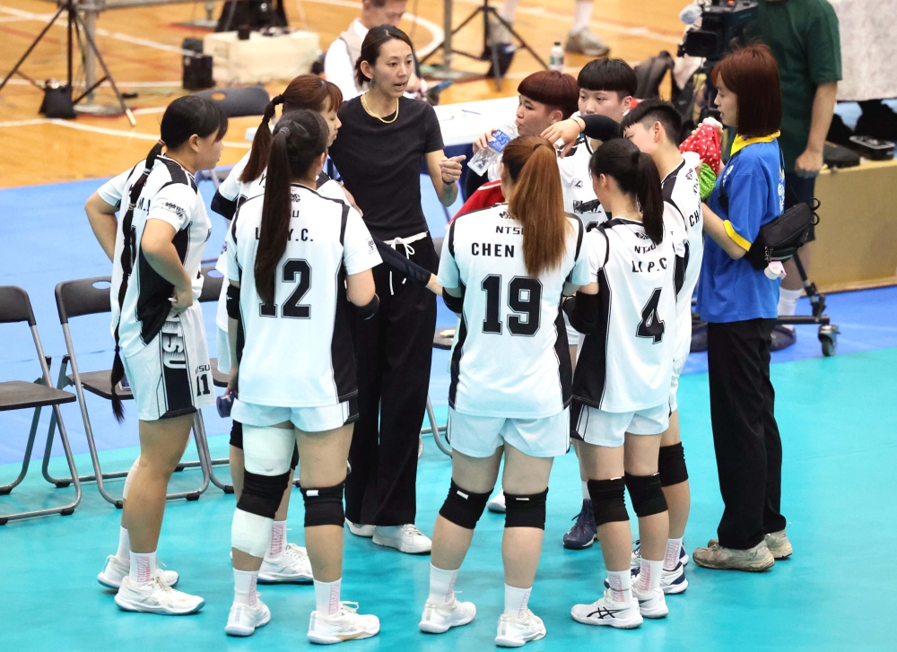 國立體大教練王欣婷。林嘉欣／攝影。