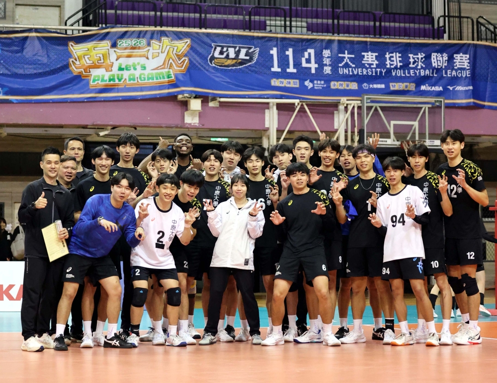 中原連17季晉四強超嗨。林嘉欣／攝影。