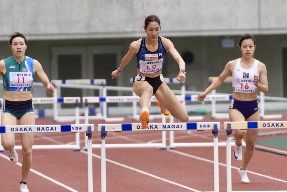 羅佩琳飆57.87達亞運培訓標準。查爾斯運動行銷提供。