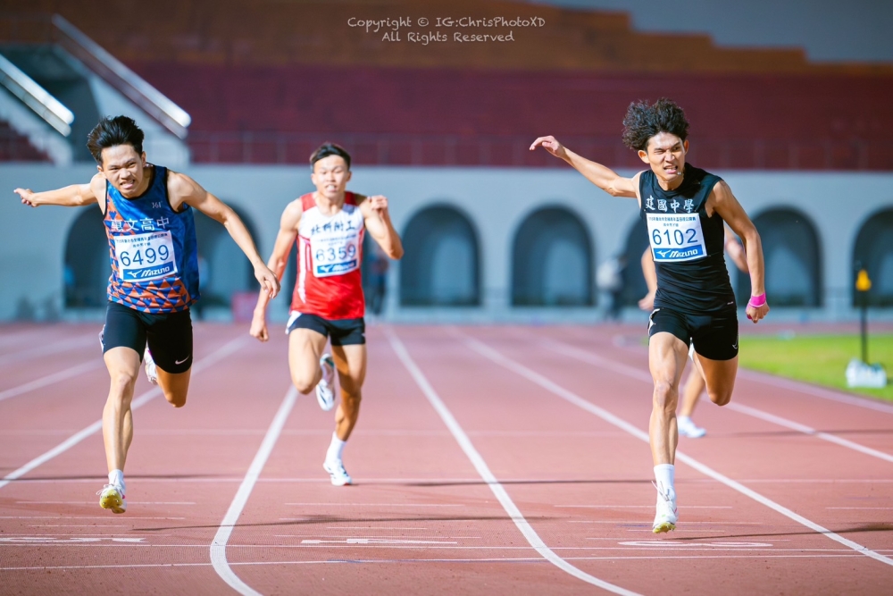 姜翊安（右）和熊晨佑（左）打破高懸14年大會紀錄。林小馬／攝影