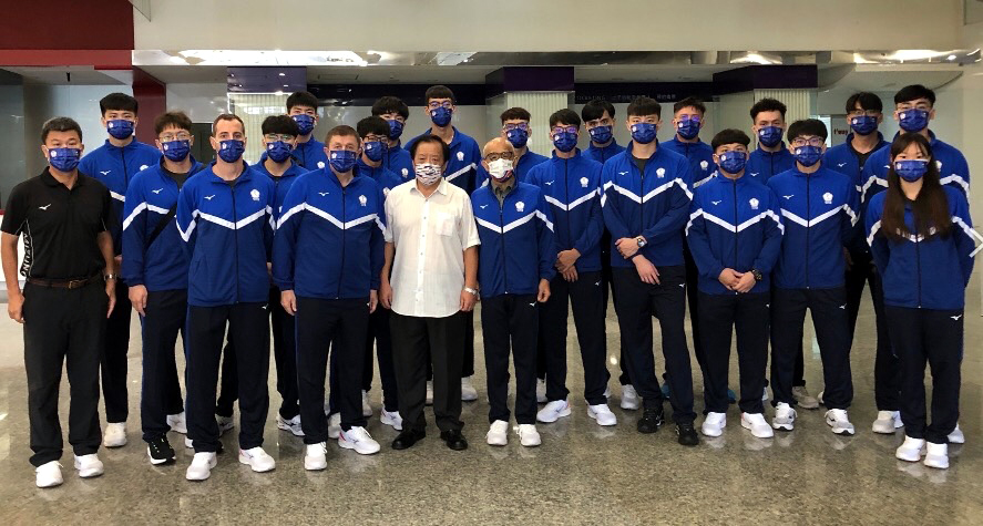 中華男排隊。排球協會提供。
