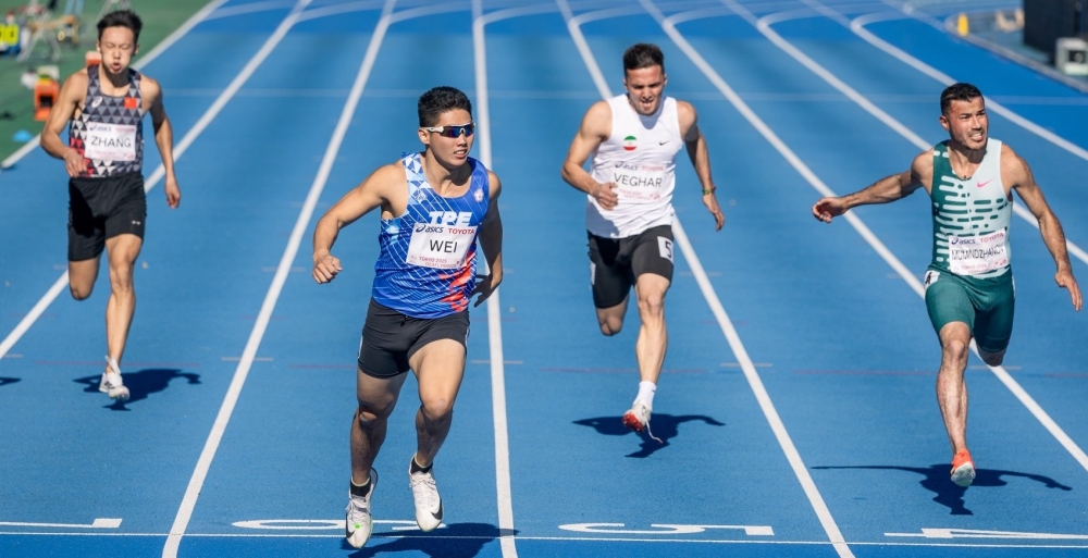 危宇澤轉攻男子十項全能便在東京聽奧奪銀。林泰鑫/攝影。