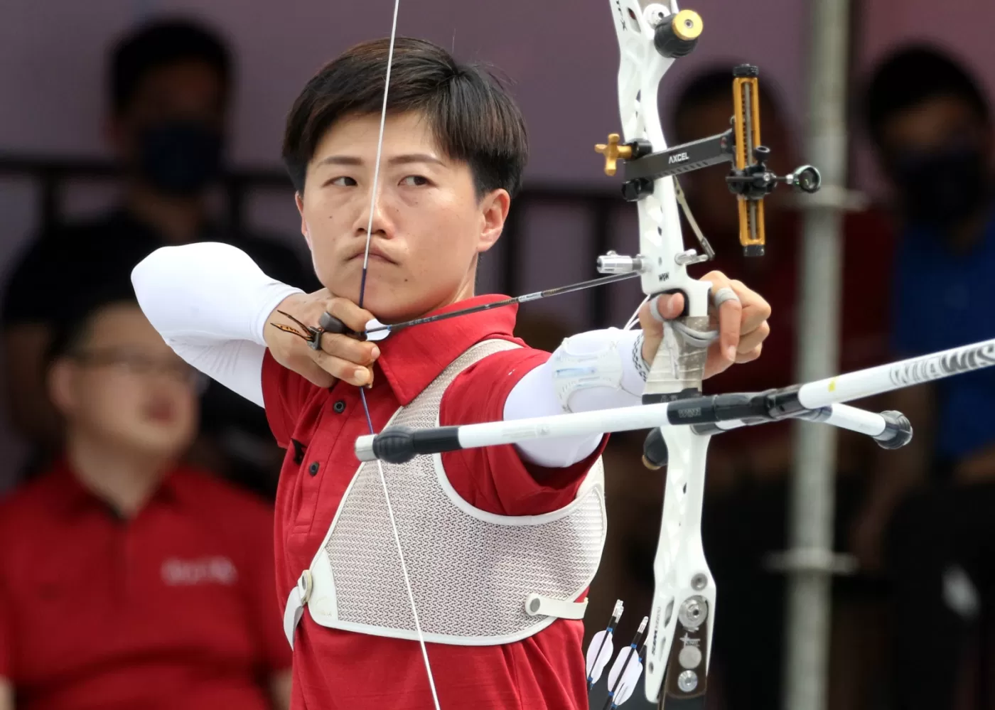 新北凱撒雷千瑩。中華企業射箭聯盟/提供。