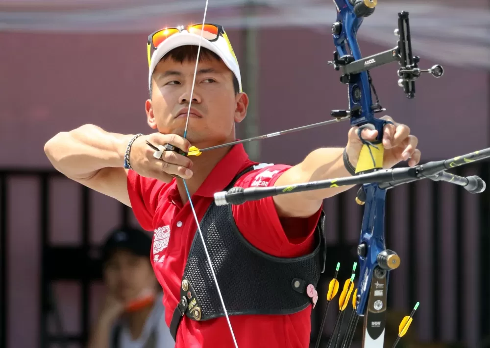 寒舍魏均珩。中華企業射箭聯盟/提供。