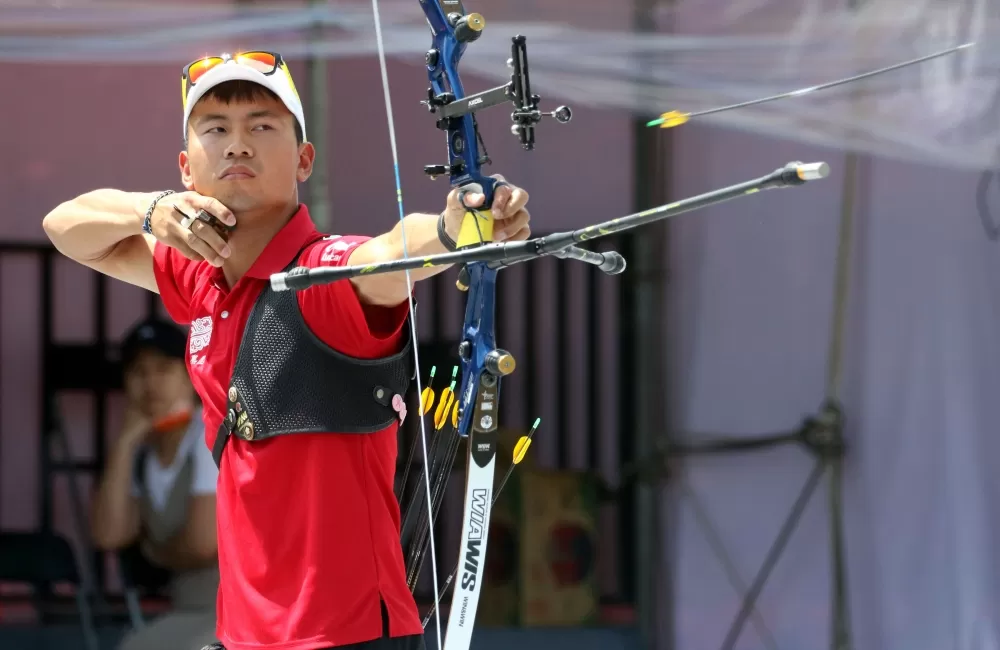 寒舍魏均珩。中華企業射箭聯盟/提供。