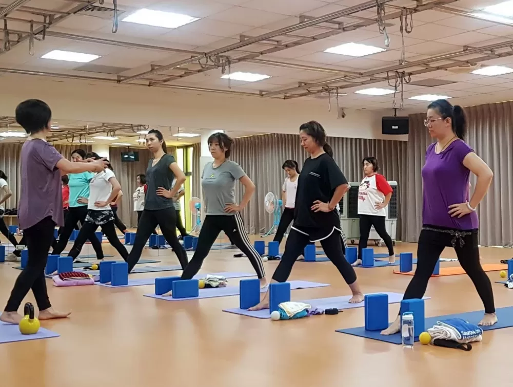 新北運動中心母親節優惠課程多多。新北市政府/提供。