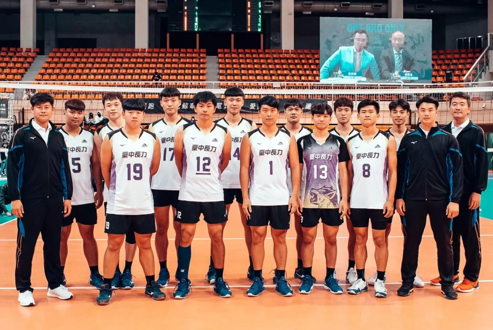 原臺中長力排球隊更名臺中太陽神。Volleyphotos/提供。