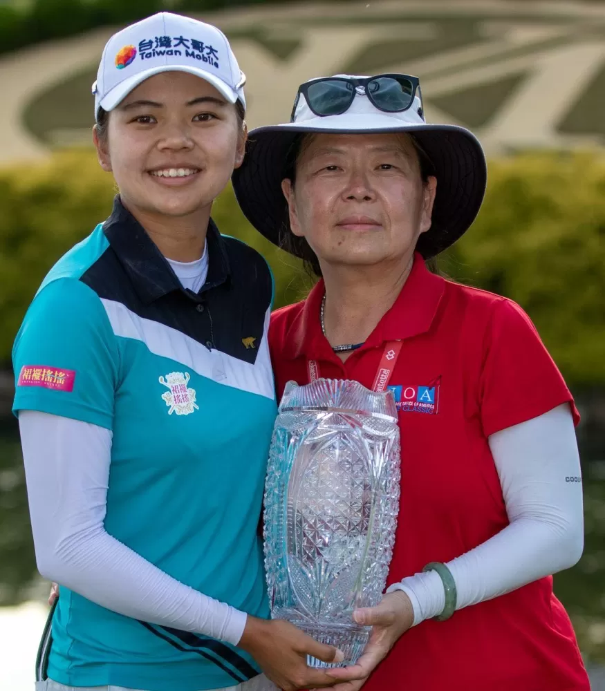 徐薇淩感謝媽媽和一路上幫過她的所有貴人。徐薇淩/提供。