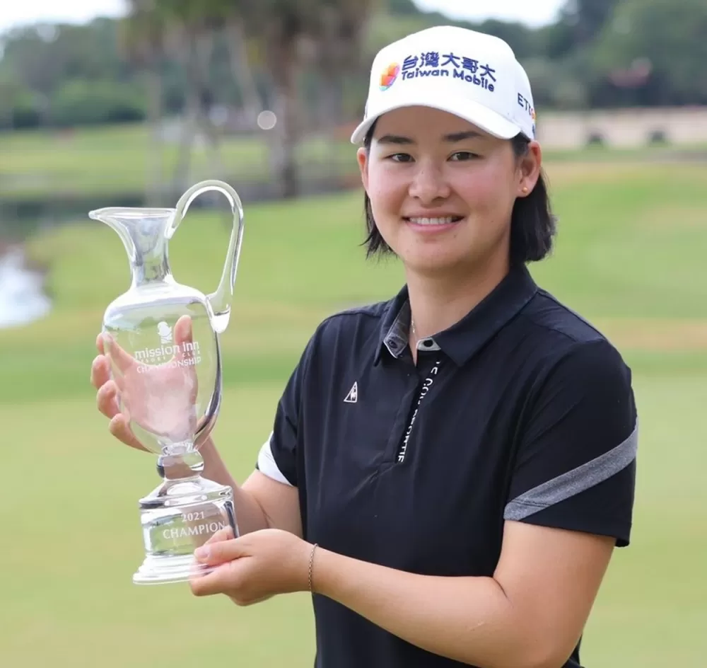 李旻奪職業生涯第八冠。李旻/提供。